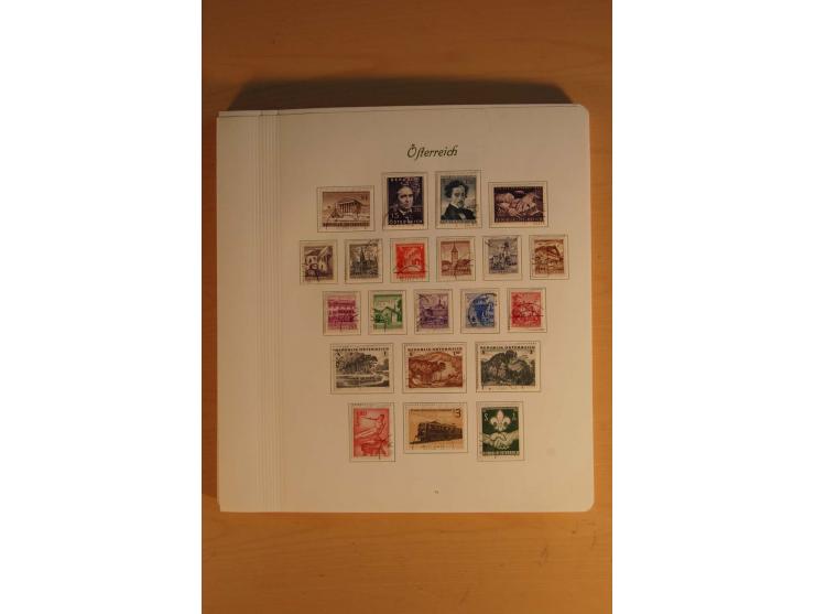 1850/2004, gestempelte, ungebrauchte und postfrische Sammlung mit diversen besseren Werten, dabei Mi.-Nr. 1-5 (meist mehrfach