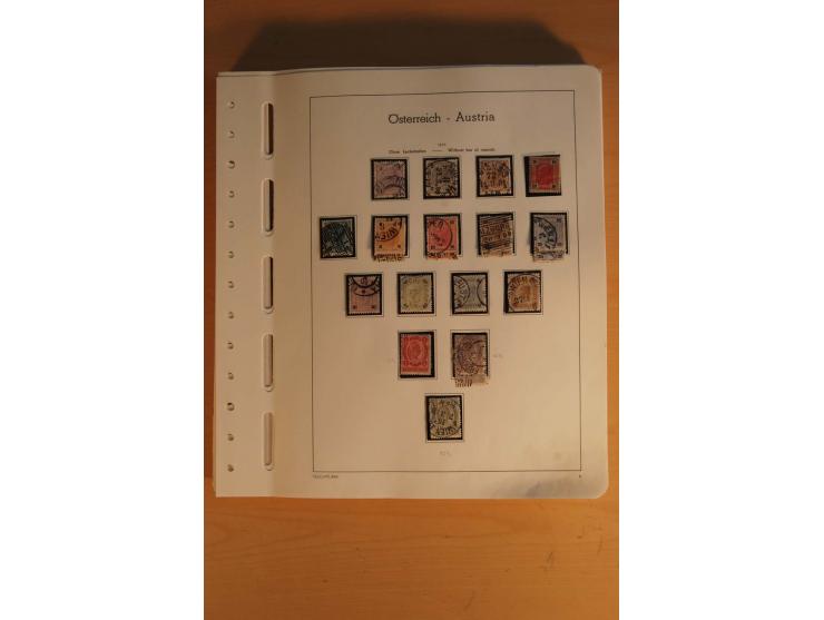 1850/2004, gestempelte, ungebrauchte und postfrische Sammlung mit diversen besseren Werten, dabei Mi.-Nr. 1-5 (meist mehrfach