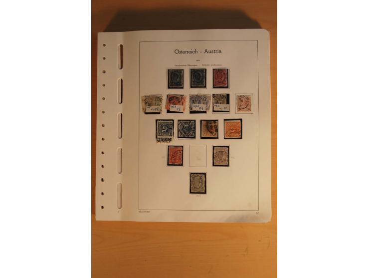 1850/2004, gestempelte, ungebrauchte und postfrische Sammlung mit diversen besseren Werten, dabei Mi.-Nr. 1-5 (meist mehrfach