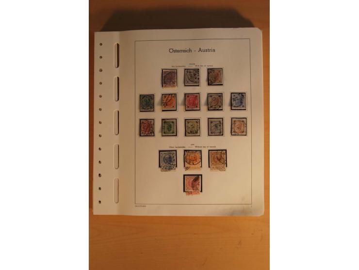 1850/2004, gestempelte, ungebrauchte und postfrische Sammlung mit diversen besseren Werten, dabei Mi.-Nr. 1-5 (meist mehrfach