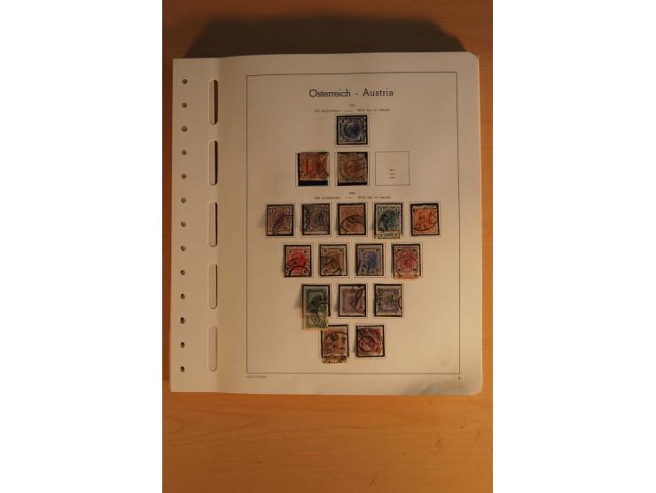1850/2004, gestempelte, ungebrauchte und postfrische Sammlung mit diversen besseren Werten, dabei Mi.-Nr. 1-5 (meist mehrfach