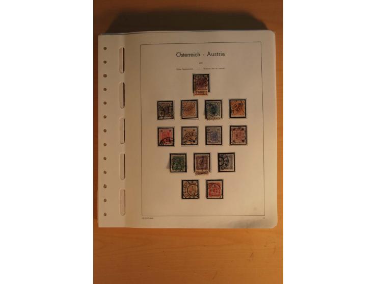 1850/2004, gestempelte, ungebrauchte und postfrische Sammlung mit diversen besseren Werten, dabei Mi.-Nr. 1-5 (meist mehrfach