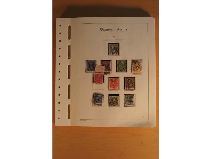 1850/2004, gestempelte, ungebrauchte und postfrische Sammlung mit diversen besseren Werten, dabei Mi.-Nr. 1-5 (meist mehrfach