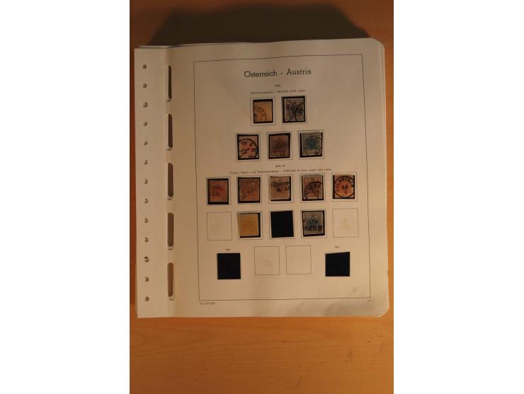 1850/2004, gestempelte, ungebrauchte und postfrische Sammlung mit diversen besseren Werten, dabei Mi.-Nr. 1-5 (meist mehrfach