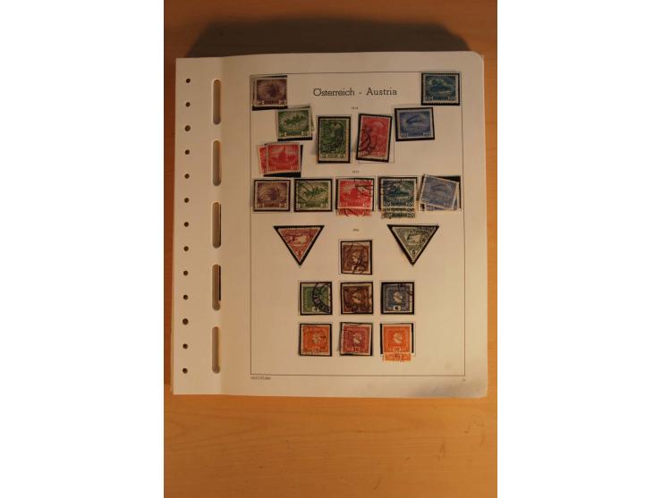 1850/2004, gestempelte, ungebrauchte und postfrische Sammlung mit diversen besseren Werten, dabei Mi.-Nr. 1-5 (meist mehrfach