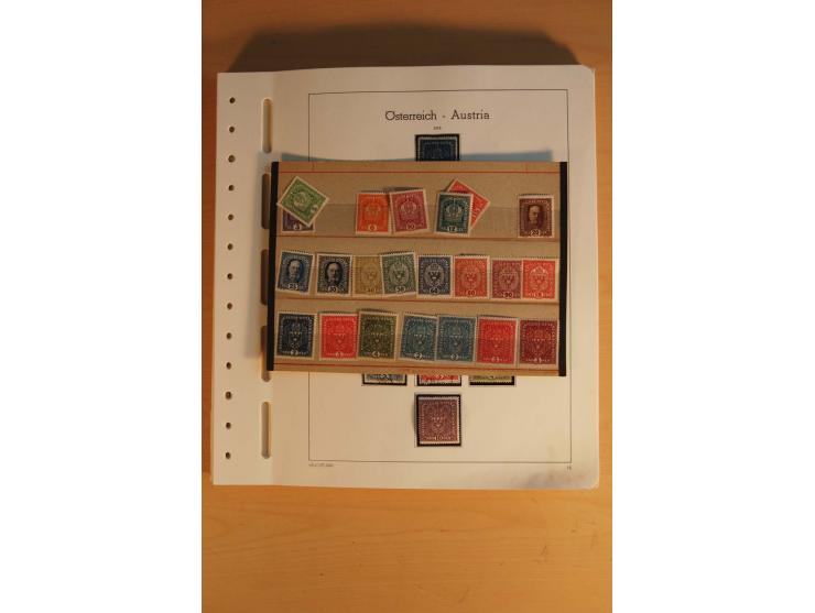 1850/2004, gestempelte, ungebrauchte und postfrische Sammlung mit diversen besseren Werten, dabei Mi.-Nr. 1-5 (meist mehrfach