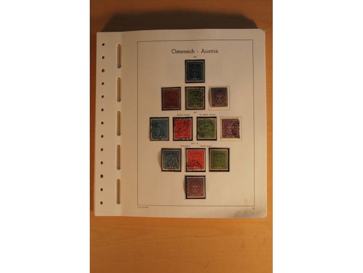 1850/2004, gestempelte, ungebrauchte und postfrische Sammlung mit diversen besseren Werten, dabei Mi.-Nr. 1-5 (meist mehrfach