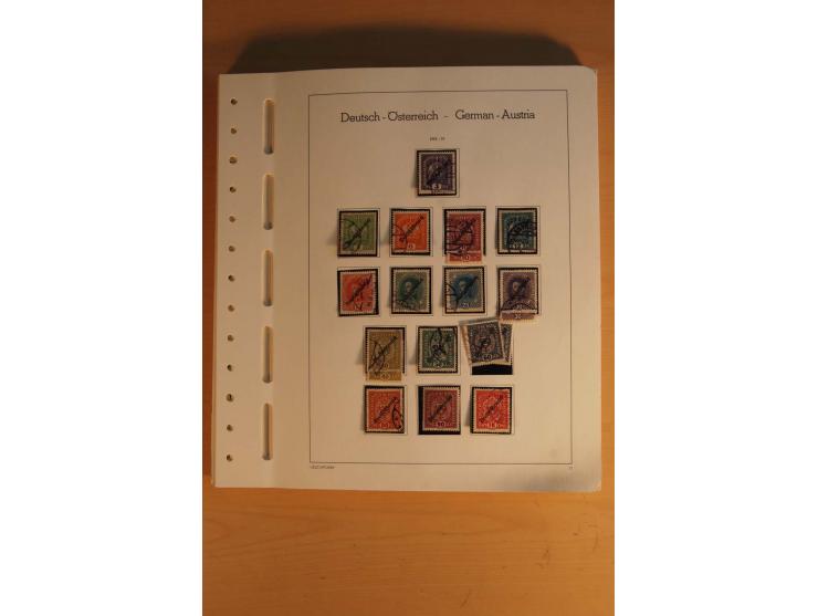 1850/2004, gestempelte, ungebrauchte und postfrische Sammlung mit diversen besseren Werten, dabei Mi.-Nr. 1-5 (meist mehrfach