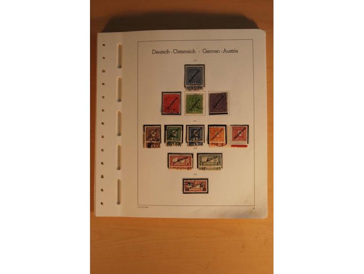 1850/2004, gestempelte, ungebrauchte und postfrische Sammlung mit diversen besseren Werten, dabei Mi.-Nr. 1-5 (meist mehrfach