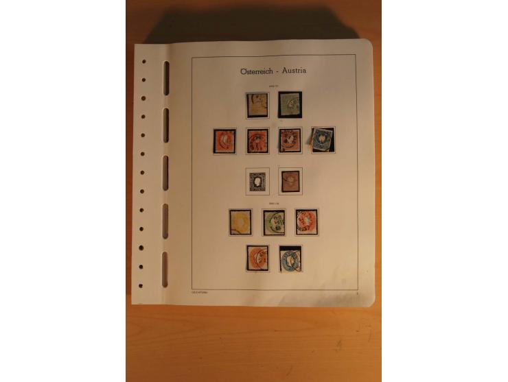 1850/2004, gestempelte, ungebrauchte und postfrische Sammlung mit diversen besseren Werten, dabei Mi.-Nr. 1-5 (meist mehrfach