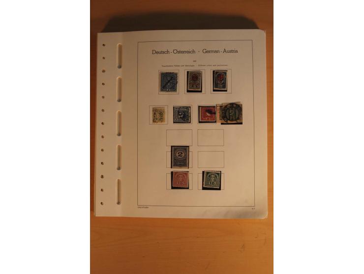 1850/2004, gestempelte, ungebrauchte und postfrische Sammlung mit diversen besseren Werten, dabei Mi.-Nr. 1-5 (meist mehrfach