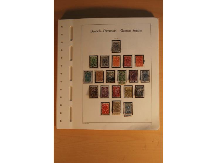 1850/2004, gestempelte, ungebrauchte und postfrische Sammlung mit diversen besseren Werten, dabei Mi.-Nr. 1-5 (meist mehrfach