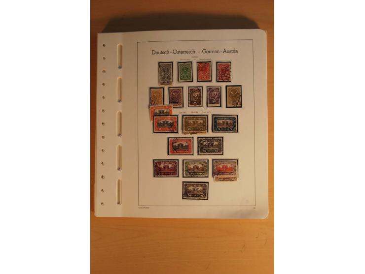 1850/2004, gestempelte, ungebrauchte und postfrische Sammlung mit diversen besseren Werten, dabei Mi.-Nr. 1-5 (meist mehrfach