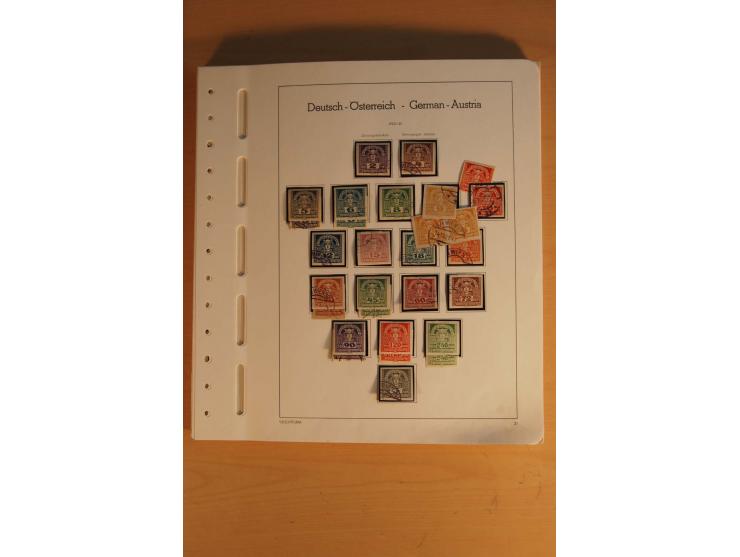 1850/2004, gestempelte, ungebrauchte und postfrische Sammlung mit diversen besseren Werten, dabei Mi.-Nr. 1-5 (meist mehrfach