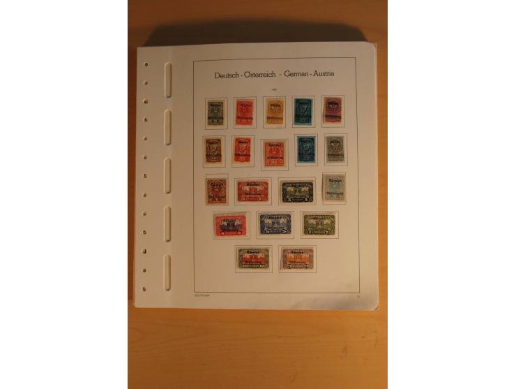 1850/2004, gestempelte, ungebrauchte und postfrische Sammlung mit diversen besseren Werten, dabei Mi.-Nr. 1-5 (meist mehrfach