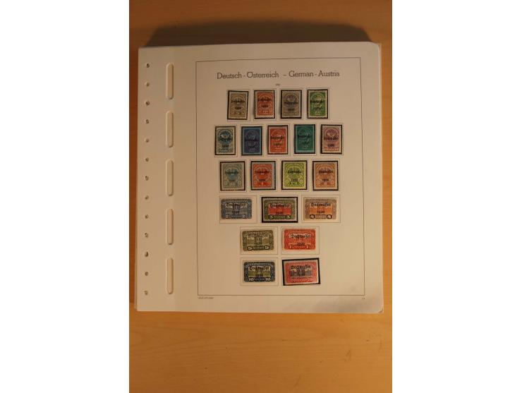 1850/2004, gestempelte, ungebrauchte und postfrische Sammlung mit diversen besseren Werten, dabei Mi.-Nr. 1-5 (meist mehrfach