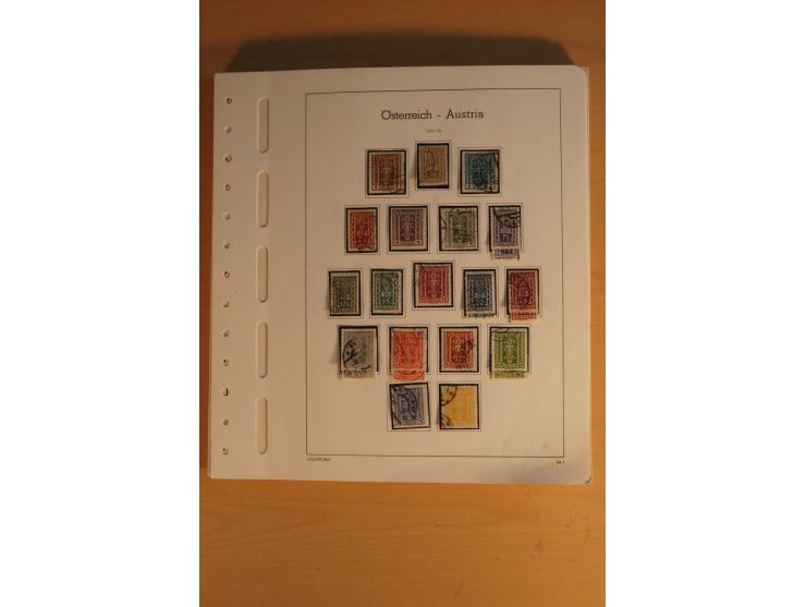 1850/2004, gestempelte, ungebrauchte und postfrische Sammlung mit diversen besseren Werten, dabei Mi.-Nr. 1-5 (meist mehrfach