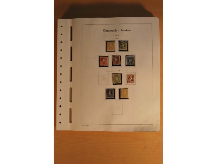 1850/2004, gestempelte, ungebrauchte und postfrische Sammlung mit diversen besseren Werten, dabei Mi.-Nr. 1-5 (meist mehrfach