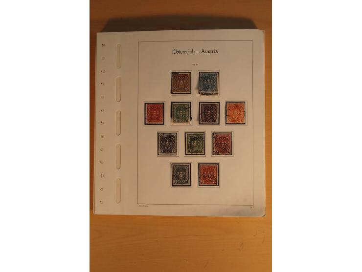 1850/2004, gestempelte, ungebrauchte und postfrische Sammlung mit diversen besseren Werten, dabei Mi.-Nr. 1-5 (meist mehrfach