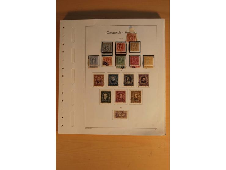 1850/2004, gestempelte, ungebrauchte und postfrische Sammlung mit diversen besseren Werten, dabei Mi.-Nr. 1-5 (meist mehrfach
