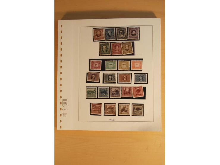 1850/2004, gestempelte, ungebrauchte und postfrische Sammlung mit diversen besseren Werten, dabei Mi.-Nr. 1-5 (meist mehrfach