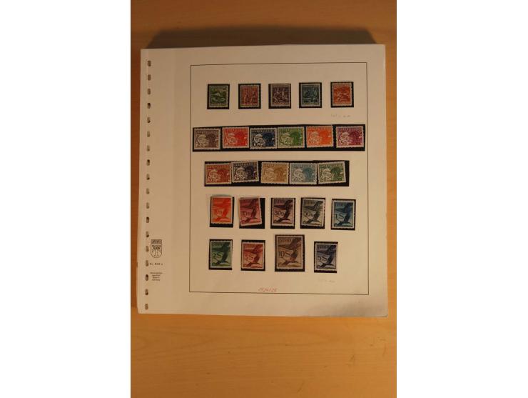 1850/2004, gestempelte, ungebrauchte und postfrische Sammlung mit diversen besseren Werten, dabei Mi.-Nr. 1-5 (meist mehrfach