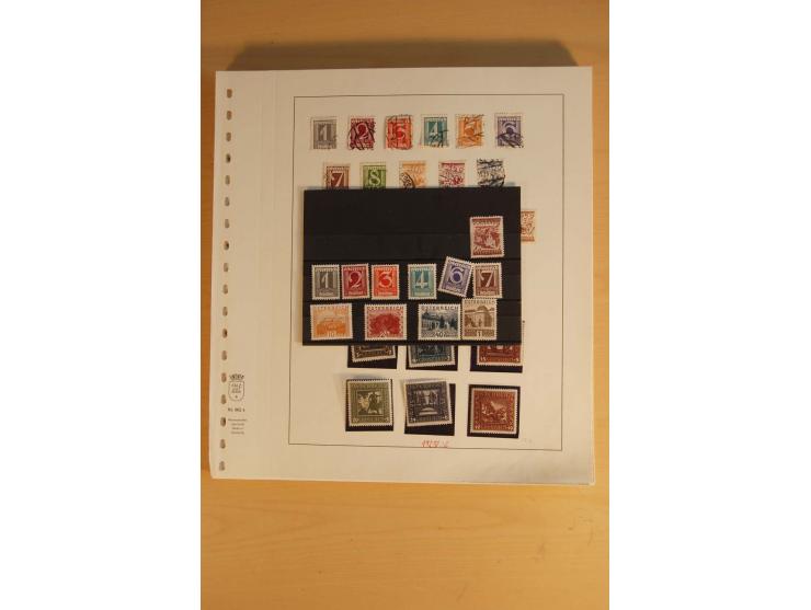 1850/2004, gestempelte, ungebrauchte und postfrische Sammlung mit diversen besseren Werten, dabei Mi.-Nr. 1-5 (meist mehrfach