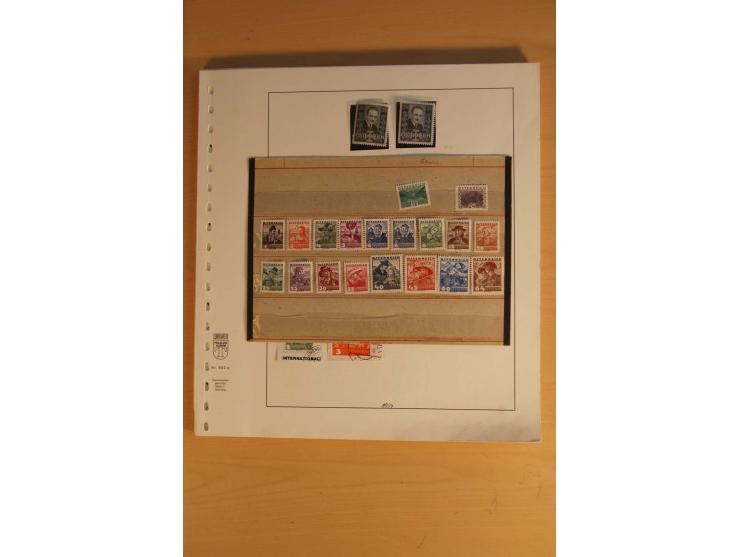1850/2004, gestempelte, ungebrauchte und postfrische Sammlung mit diversen besseren Werten, dabei Mi.-Nr. 1-5 (meist mehrfach
