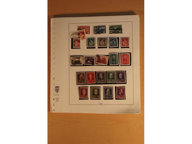 1850/2004, gestempelte, ungebrauchte und postfrische Sammlung mit diversen besseren Werten, dabei Mi.-Nr. 1-5 (meist mehrfach