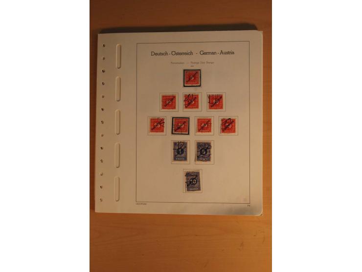 1850/2004, gestempelte, ungebrauchte und postfrische Sammlung mit diversen besseren Werten, dabei Mi.-Nr. 1-5 (meist mehrfach