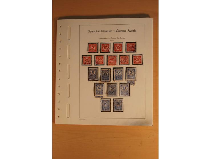 1850/2004, gestempelte, ungebrauchte und postfrische Sammlung mit diversen besseren Werten, dabei Mi.-Nr. 1-5 (meist mehrfach