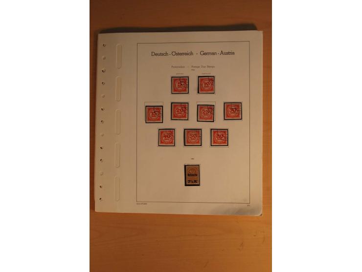 1850/2004, gestempelte, ungebrauchte und postfrische Sammlung mit diversen besseren Werten, dabei Mi.-Nr. 1-5 (meist mehrfach