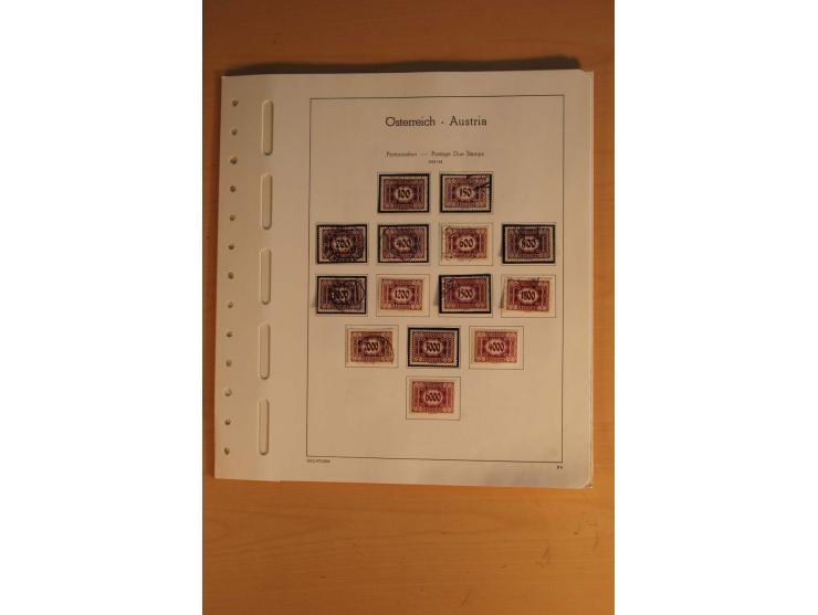 1850/2004, gestempelte, ungebrauchte und postfrische Sammlung mit diversen besseren Werten, dabei Mi.-Nr. 1-5 (meist mehrfach