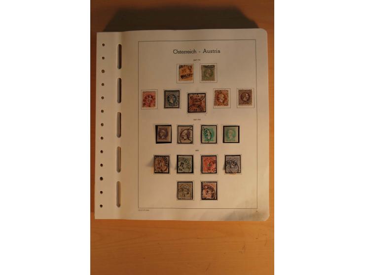 1850/2004, gestempelte, ungebrauchte und postfrische Sammlung mit diversen besseren Werten, dabei Mi.-Nr. 1-5 (meist mehrfach