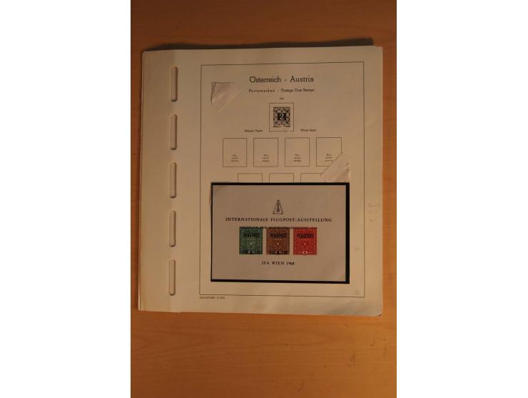 1850/2004, gestempelte, ungebrauchte und postfrische Sammlung mit diversen besseren Werten, dabei Mi.-Nr. 1-5 (meist mehrfach