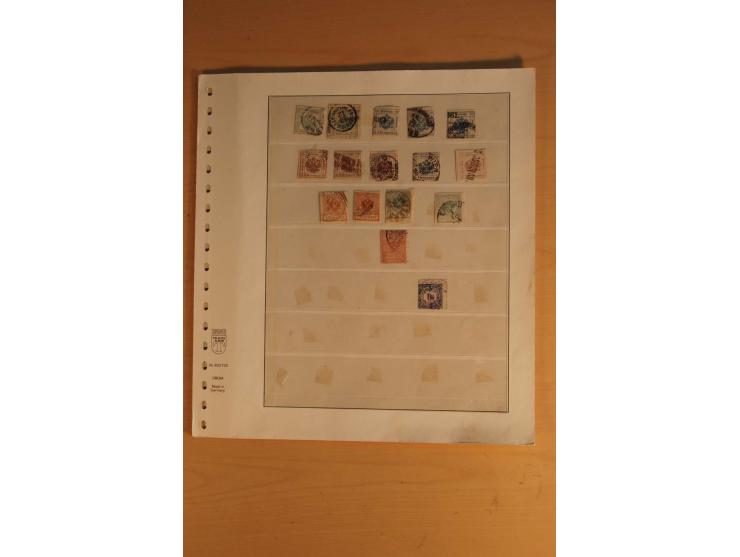 1850/2004, gestempelte, ungebrauchte und postfrische Sammlung mit diversen besseren Werten, dabei Mi.-Nr. 1-5 (meist mehrfach