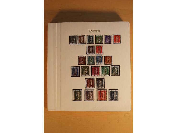 1850/2004, gestempelte, ungebrauchte und postfrische Sammlung mit diversen besseren Werten, dabei Mi.-Nr. 1-5 (meist mehrfach