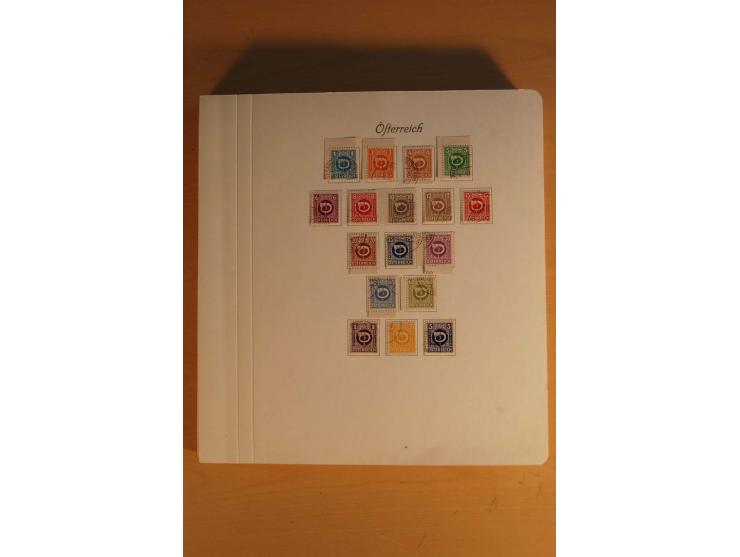 1850/2004, gestempelte, ungebrauchte und postfrische Sammlung mit diversen besseren Werten, dabei Mi.-Nr. 1-5 (meist mehrfach