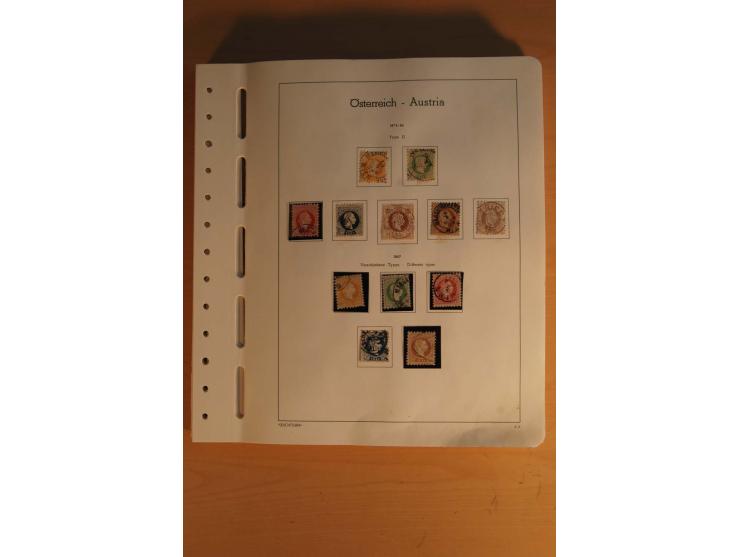 1850/2004, gestempelte, ungebrauchte und postfrische Sammlung mit diversen besseren Werten, dabei Mi.-Nr. 1-5 (meist mehrfach