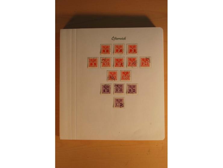 1850/2004, gestempelte, ungebrauchte und postfrische Sammlung mit diversen besseren Werten, dabei Mi.-Nr. 1-5 (meist mehrfach