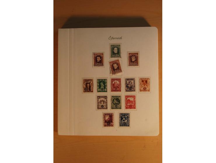 1850/2004, gestempelte, ungebrauchte und postfrische Sammlung mit diversen besseren Werten, dabei Mi.-Nr. 1-5 (meist mehrfach