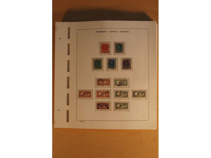 1850/1959, gestempelte Sammlung mit besseren Ausgaben und Porto im Album