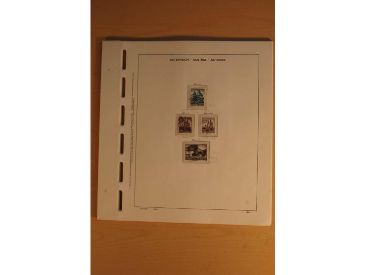 1850/1959, gestempelte Sammlung mit besseren Ausgaben und Porto im Album