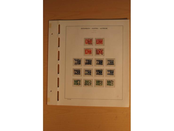 1850/1959, gestempelte Sammlung mit besseren Ausgaben und Porto im Album