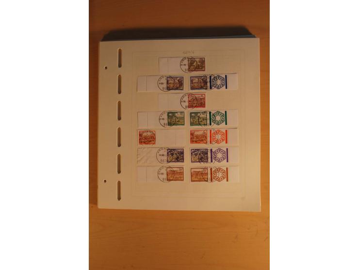 1850/2008, postfrische, ungebrauchte und gestempelte Sammlung, teils in beiden Erhaltungen gesammelt