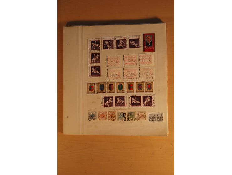 1850/2008, postfrische, ungebrauchte und gestempelte Sammlung, teils in beiden Erhaltungen gesammelt