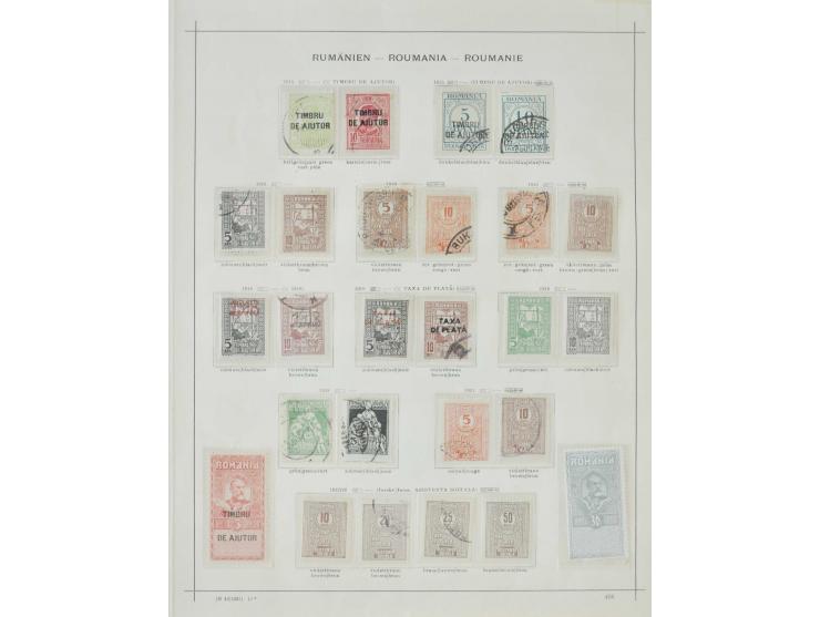 1862/1942, ungebrauchte und gestempelte Sammlung mit guten Sätzen und Blocks im Schaubek-Album