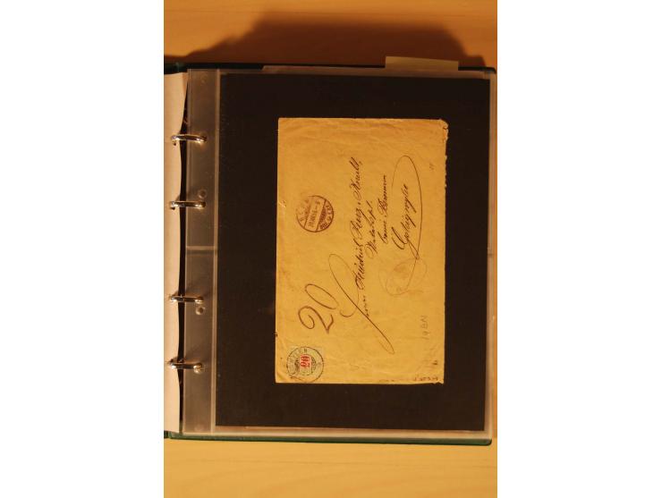 PORTOMARKEN: 1878/1938 (ca.), Sammlung Nachporto mit 113 Briefen und Karten, dabei eine Fülle von interessanten Stücken, ganz