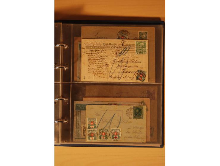 PORTOMARKEN: 1878/1938 (ca.), Sammlung Nachporto mit 113 Briefen und Karten, dabei eine Fülle von interessanten Stücken, ganz