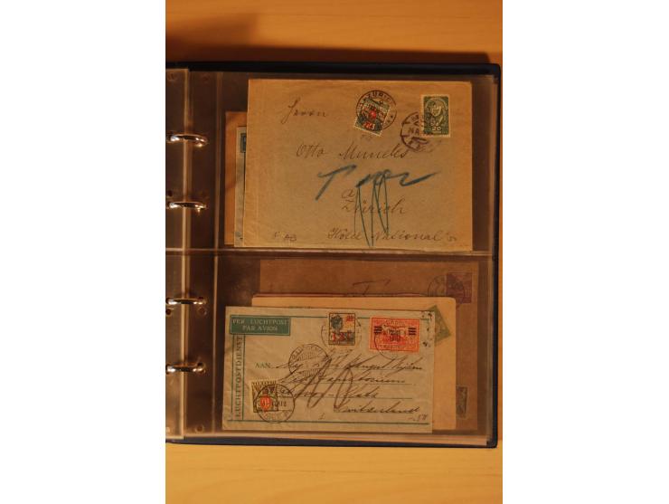 PORTOMARKEN: 1878/1938 (ca.), Sammlung Nachporto mit 113 Briefen und Karten, dabei eine Fülle von interessanten Stücken, ganz